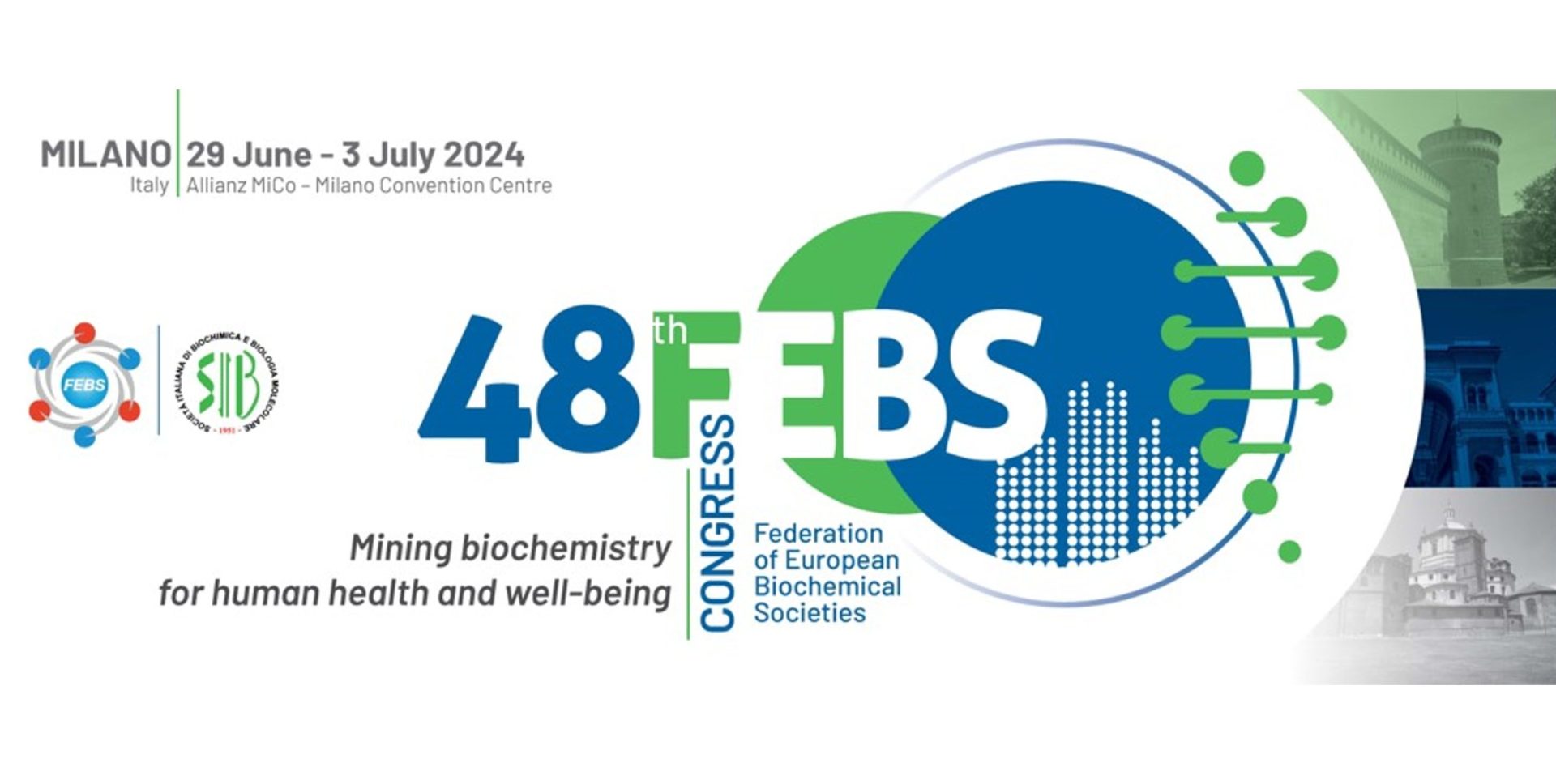 Plan your participation in the 48th FEBS Congress in Milano this summer